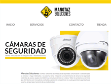 Tablet Screenshot of manotazsoluciones.com